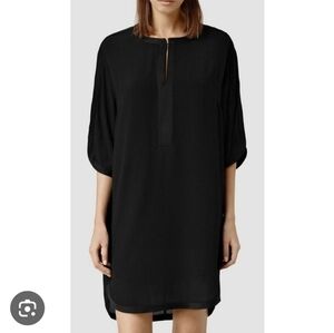 ALLSAINTS ACRE‎ DRESS BLACK 2